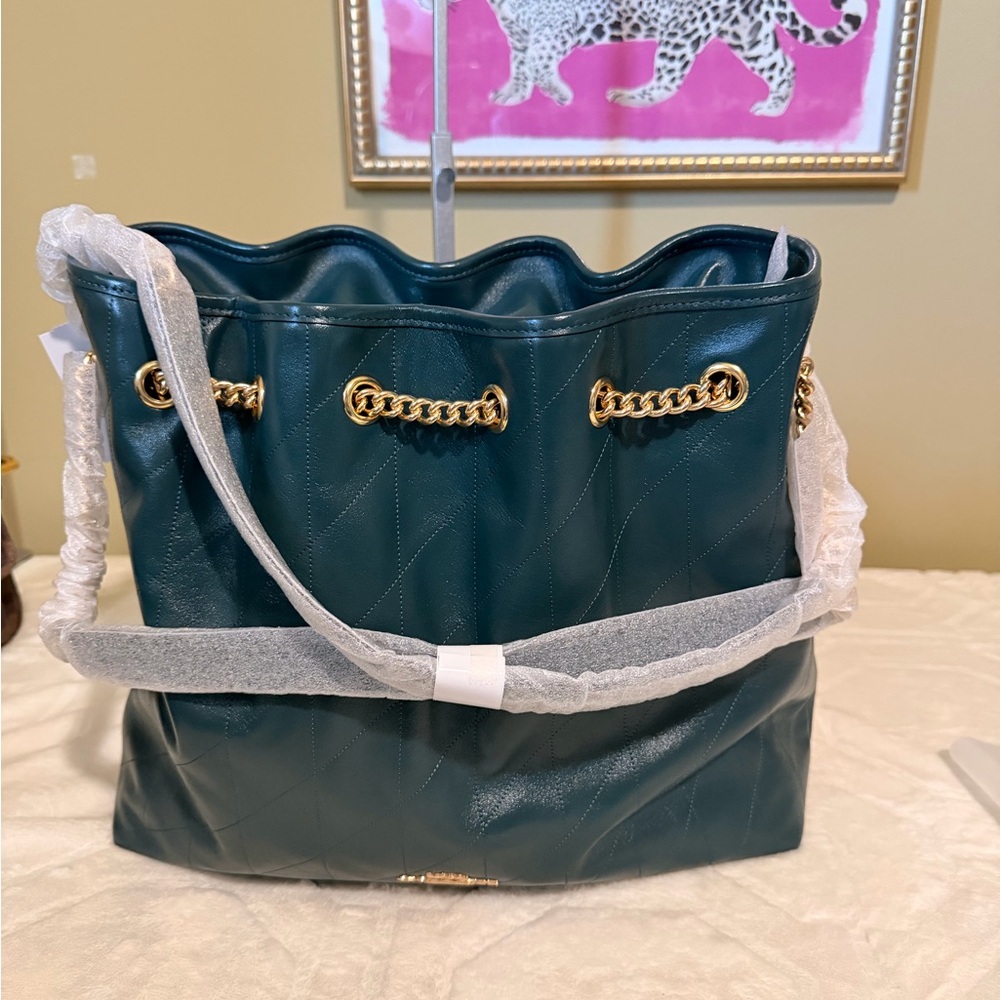 Coach Evelyn Large Shoulder Bag NWT - Picture 2 of 13